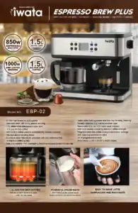 Drip coffee machine, espresso brew plus, professional coffee maker, commercial coffee equipment, hot beverage brewer, beyond hygiene asia product.
