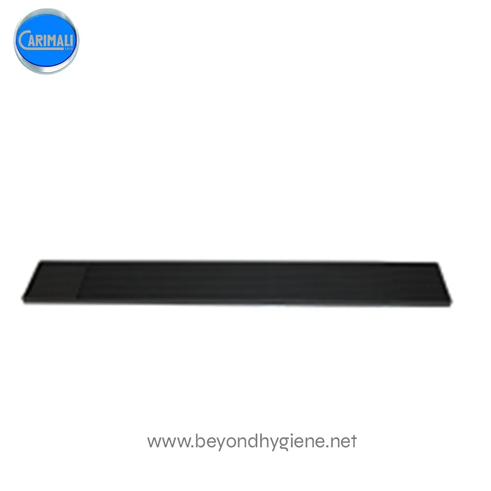 Espresso Tamper Mat (2) Heavy-duty black rubber mat for industrial cleaning and safety, ideal for hygiene and slip prevention in commercial kitchens, bathrooms, and cleaning environments.