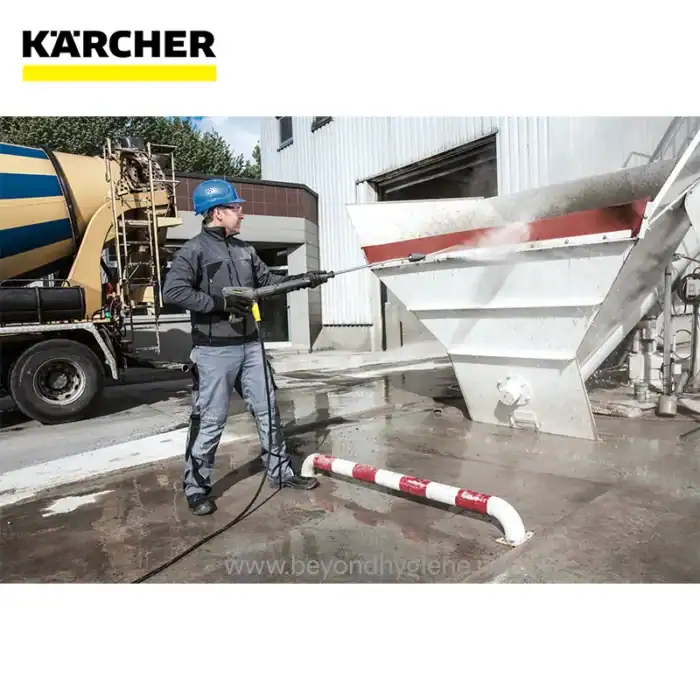 Industrial cleaning and sanitation services by Beyond Hygiene Asia, highlighting professional equipment and expertise in maintaining hygiene standards for industrial facilities.