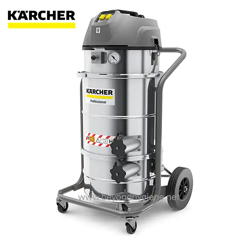 INDUSTRIAL VACUUM IVM 4024-2 H (2) Karcher professional wet and dry vacuum cleaner for industrial cleaning and sanitation in healthcare, hospitality, and commercial environments.