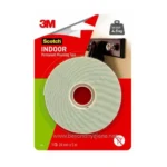 Scotch® Indoor Mounting Tape CAT114, 1 in x 5 m, 6 Rolls/Bag, 6 Bags/Carton