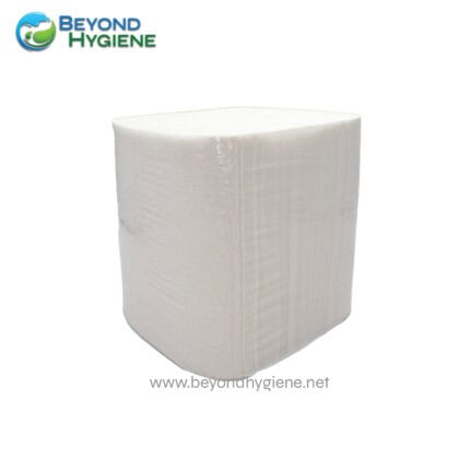Soft white tissue paper roll for hygiene and sanitation use at Beyond Hygiene Asia.