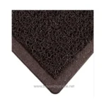 Nomad Scraper Mat with Edging 440mm x 600mm Brown