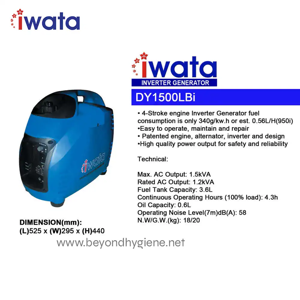 POWER GENERATOR DY1500LBi (1) POWER GENERATOR DY1500LBi