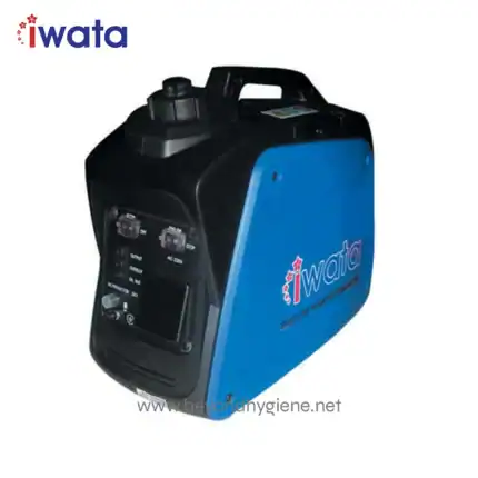 IWata water sterilizer machine for hygiene safety, compact industrial water treatment device, used in sanitation solutions, ideal for healthcare, manufacturing, and cleaning facilities.