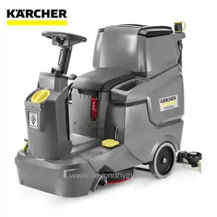 Karcher industrial floor cleaning machine for commercial sanitation and hygiene services in Asia.