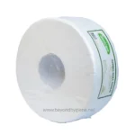 Jumbo roll tissue paper for commercial and industrial cleaning, soft, absorbent, and durable, suitable for high-traffic restrooms and hygiene needs.