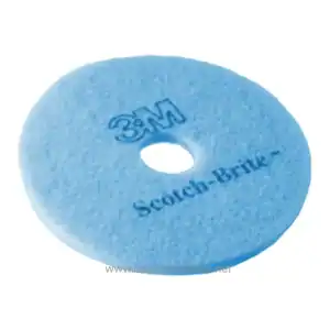 3M 3M inspired blue foam filter disc for industrial or hygiene applications, high filtration efficiency.