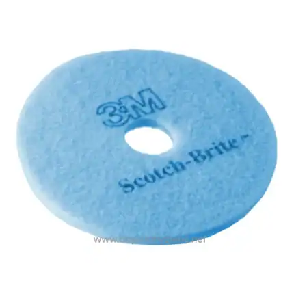 3M 3M inspired blue foam filter disc for industrial or hygiene applications, high filtration efficiency.