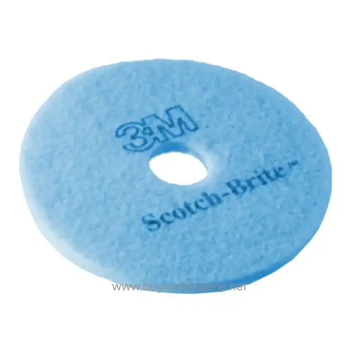 3M 3M inspired blue foam filter disc for industrial or hygiene applications, high filtration efficiency.