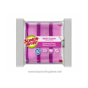 Scotch-Brite® Easy Clean Anti-Bacterial Scrub Sponge, 115 mm x 70 mm, 96 Pack/Case