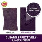 Scotch-Brite® Extra Tough Stripping Pad, 105 mm x 80 mm, 96 Pack/Case