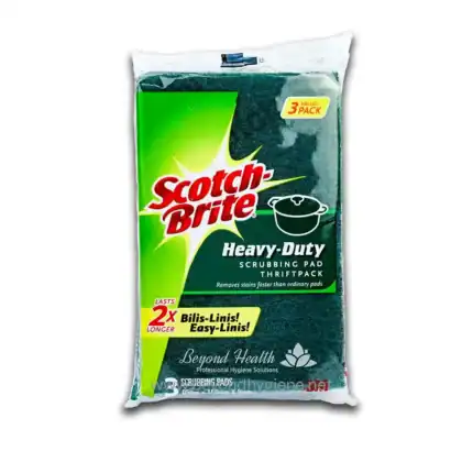 Scotch-Brite® Heavy Duty Scrub Pad Thrift Pack 3 pcs 100mm x 150mm