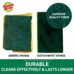 Scotch-Brite® Tough Clean Scrub Sponge, Trial, 100 mm x 70 mm, 96 Pack/Case