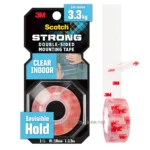 3M Scotch Clear Double Sided Mounting Tape 19 mm x 1.5 m / 19 mm x 4 m
