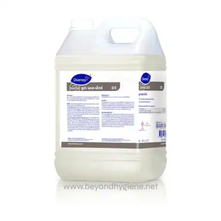 Diversey Suma Cal-X D5 Sanitizer, industrial cleaning chemical for hygiene maintenance, suitable for commercial and industrial disinfecting applications in Asia.