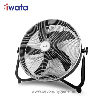 Industrial ventilation fan by iwata for clean air circulation in Asian workplaces and facilities.