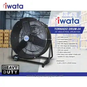 TORNADO DRUM-24 ELECTRIC FAN