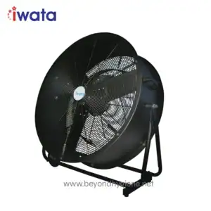 High-velocity industrial fan for commercial and industrial cooling, air circulation, and hygiene solutions by Beyond Hygiene Asia.