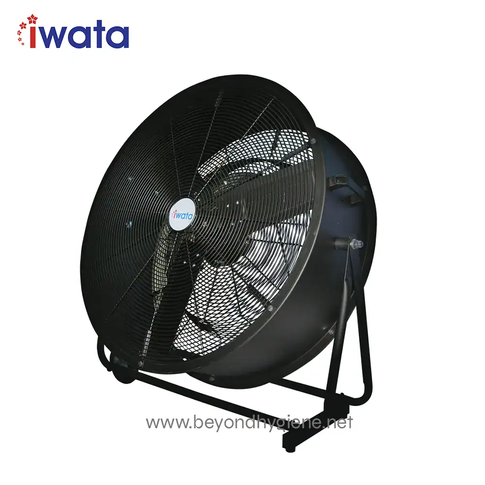 TORNADO DRUM FAN 30 ELECTRIC FAN (2) High-velocity industrial fan for commercial and industrial cooling, air circulation, and hygiene solutions by Beyond Hygiene Asia.