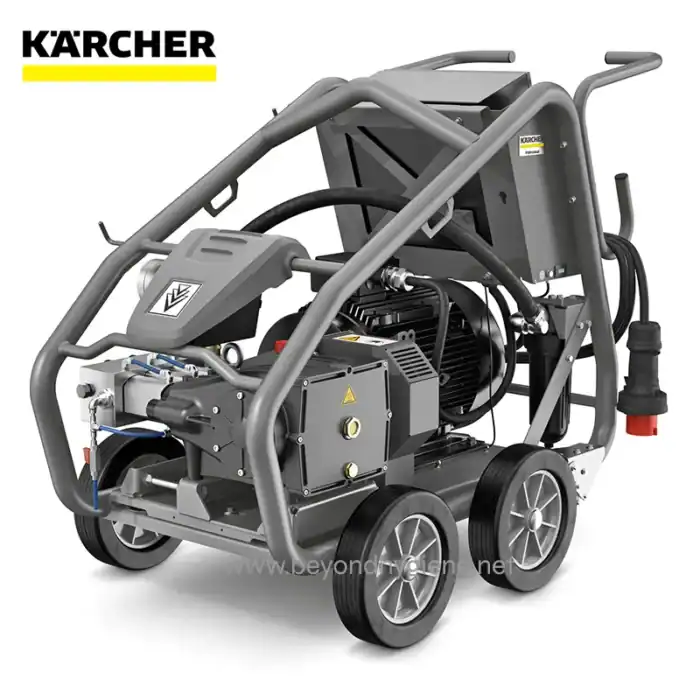 High-pressure industrial cleaning machine by Kärcher for commercial and heavy-duty cleaning applications.