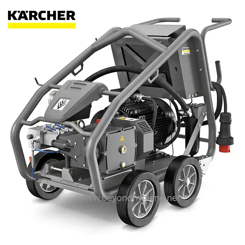 High-pressure industrial cleaning machine by Kärcher for commercial and heavy-duty cleaning applications.