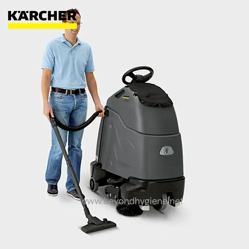 UPRIGHT BRUSH-TYPE VACUUM CLEANER CV 602 RS Bp (3) Karcher industrial floor cleaning machine for commercial cleaning and sanitation, featuring durable design and efficient performance from Beyond Hygiene Asia.