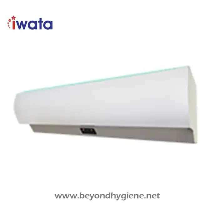IWata wall-mounted air sterilizer with UV-C technology for enhanced hygiene and air purification in Asian markets.
