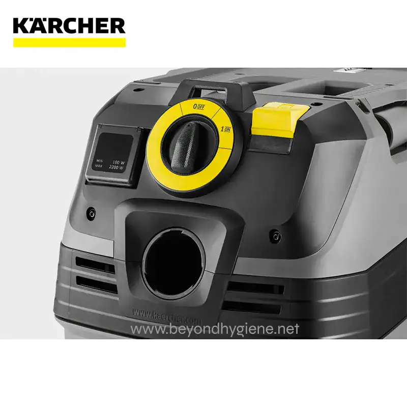 WET AND DRY VACUUM CLEANER NT 401 Ap L (2) Karcher industrial vacuum cleaner for commercial and industrial cleaning applications, featuring advanced suction power and durability. Perfect for efficient hygiene in industrial settings.