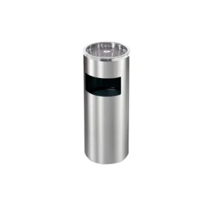 Stainless steel touchless hand sanitizer or tissue dispenser for hygiene and sanitation in public spaces.