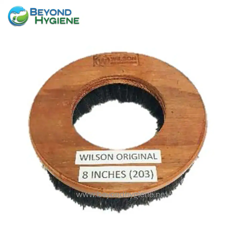 Cabo Negro 8 Wilson Code 203 8-inch Wilson original cleaning tool brush head for industrial hygiene and sanitation.
