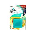 Glade ocean escape air freshener refill, cool blue scent, long-lasting freshness for bathrooms, offices, and indoor spaces, gentle fragrance, easy to insert and replace, part of beyond hygiene asia.