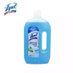 Lysol disinfectant multi-action cleaner bottle for effective surface sanitation and hygiene.