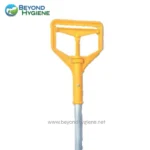 Yellow safety lifeline rescue hook for industrial safety and rescue operations.