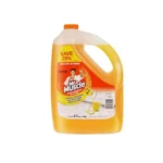 Kills 99% of germs; Mr Muscle multi-purpose cleaner for cleaning, freshening, and restoring shiny floors, ideal for commercial and residential cleaning needs.