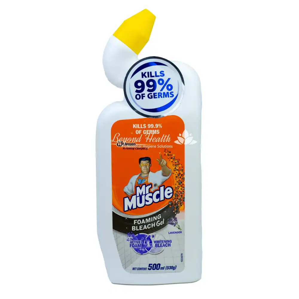 Mr. Muscle® Toilet Cleaner Foaming Bleach Gel Multipurpose Mr. Muscle® Toilet Cleaner Foaming Bleach Gel Multipurpose