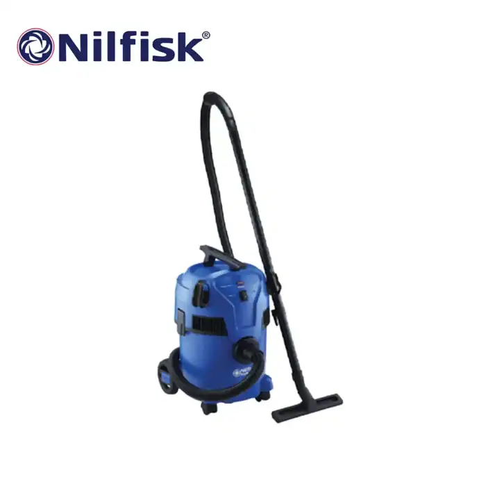 Nilfisk industrial vacuum cleaner for commercial cleaning, durable and efficient. Perfect for hygiene maintenance in healthcare, hospitality, and manufacturing sectors in Asia.