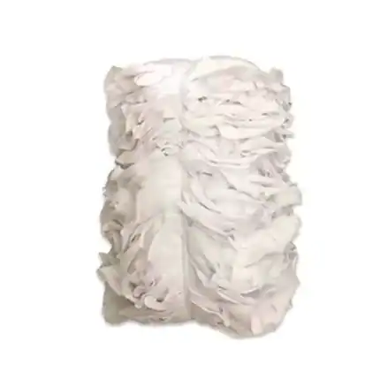 Disposable white cleaning cloths for hygiene sanitation and infection control.