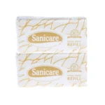 Sanicare Facial Tissue Econo 140P 3Ply Refill Pack By 2
