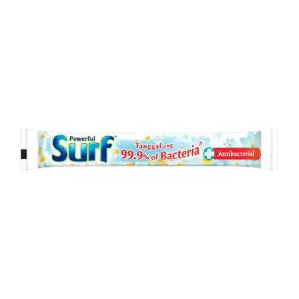 Powerful Surf antibacterial toothpaste for effective germ protection, fights 99.9% of bacteria, ideal for daily oral hygiene, and ensures fresh breath.