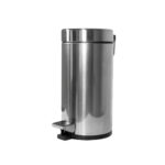 Trash can, stainless, Pedal type w/ inner pail