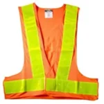 Tough Rider Premium Vest V-Type Orange (Front)