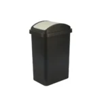 Trash bin, plastic, Swing type cover