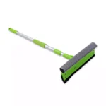 Microfiber cleaning roller with extendable handle for commercial and industrial cleaning, featuring eco-friendly design and durable materials for effective sanitation.