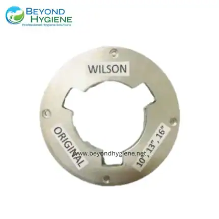 Wilson dental impression tray, stainless steel orthodontic tray for dental impressions, professional hygiene equipment.