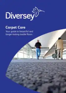 Diversey carpet care solutions for durable, beautiful textile floors in commercial and industrial environments.