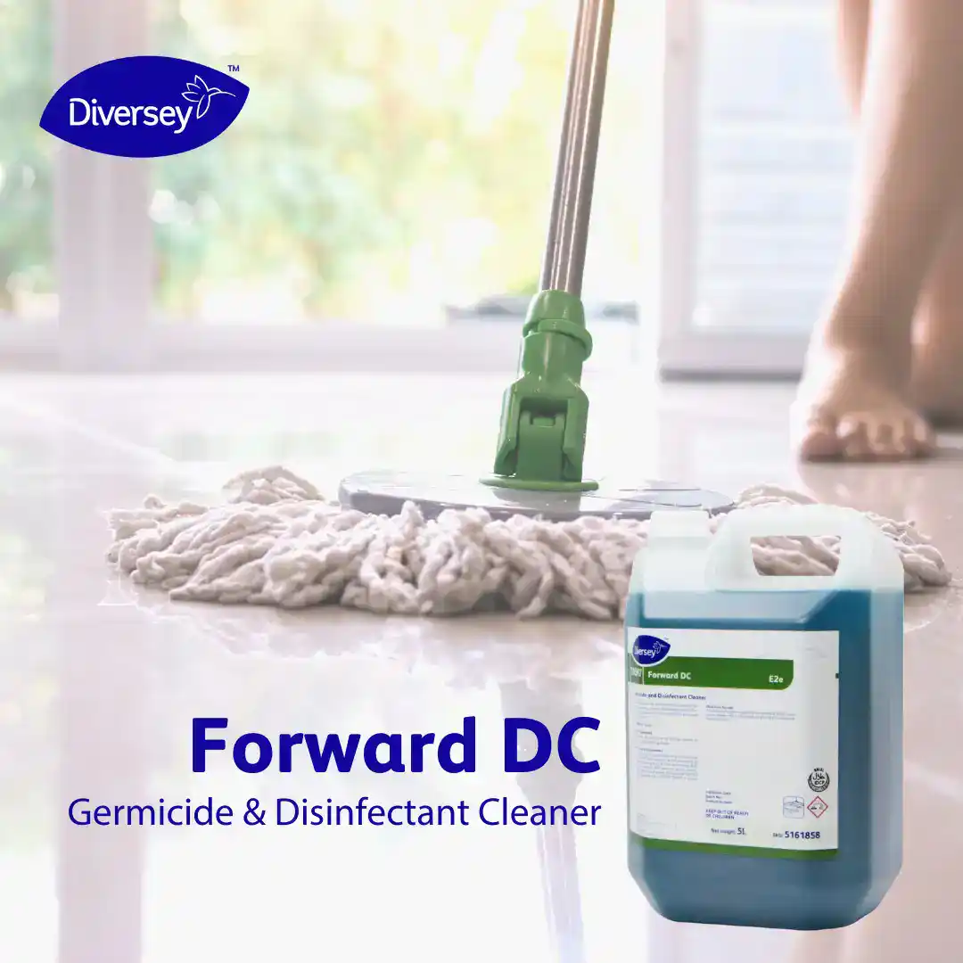 Disinfectant cleaner for germicidal and disinfecting purposes, ideal for commercial and industrial cleaning.