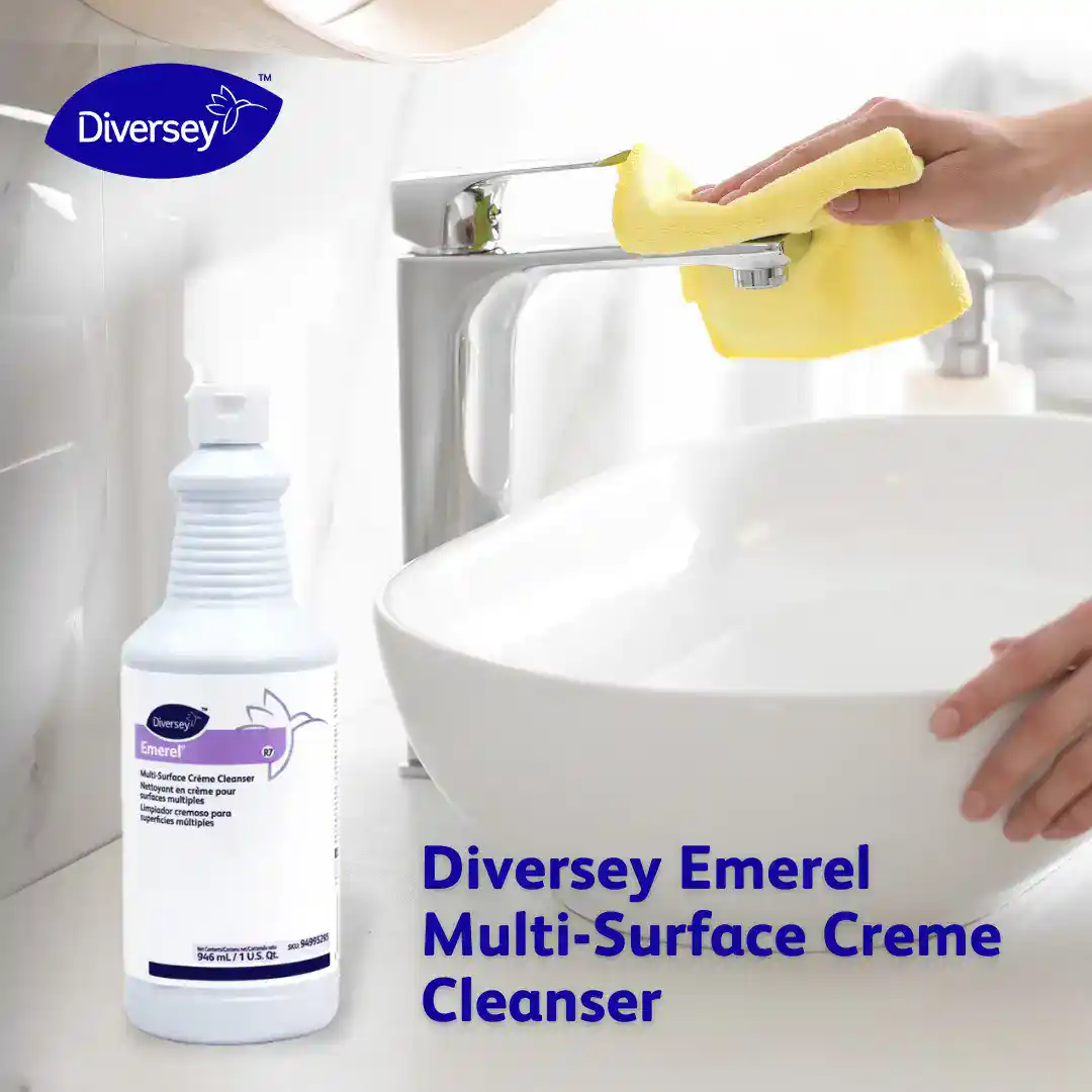 Effective multi-surface cleaner for hygiene and sanitation, ideal for home and commercial use, ensuring a germ-free environment.