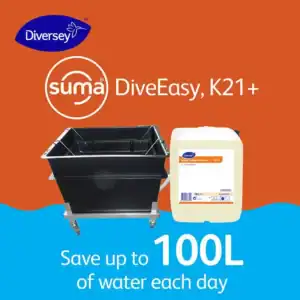 Eco-Friendly water-saving disinfectant unit designed for commercial hygiene, offering up to 100L of water savings daily, ideal for Asia-based cleaning and sanitation solutions.