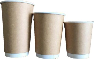 Double Wall Coffee Cup, Kraft